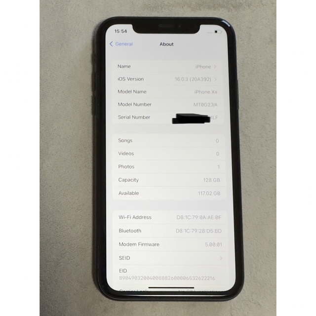 アウトレット買蔵 iPhone XR Black 128 GB SIMフリー スマホ/家電