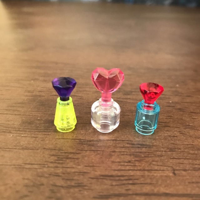新品✨LEGO 正規品 レゴ ⑤化粧瓶 宝石 ハートジュエル クリアパーツ | フリマアプリ ラクマ