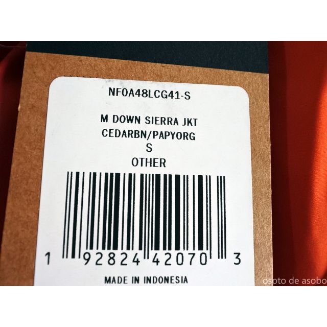 THE NORTH FACE - ノースフェイス シエラ ダウン ジャケット US THE NORTH FACE - ノースフェイス シエラ ダウン ジャケット US