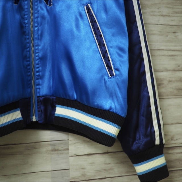 Adidas Originals 08AW スカルボーン刺繍スカジャン Adidas Originals 08AW スカルボーン刺繍スカジャン