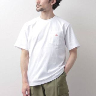 ダントン(DANTON)のDANTON ダントン ポケットTシャツ ホワイト 40(Tシャツ/カットソー(半袖/袖なし))