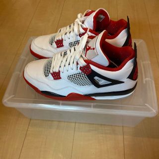 【美品】ジョーダン4OG air jordan4 ファイヤーレッド(スニーカー)