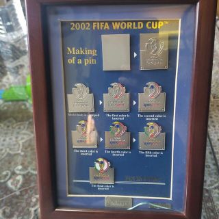 2002年 FIFA日韓ワールドカップ 記念ピンバッジ セット ピンズの通販