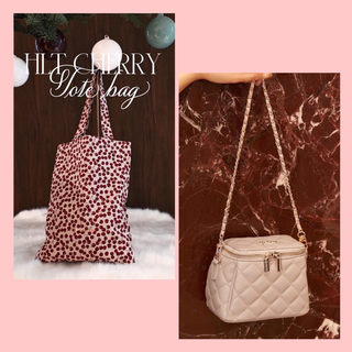 ハーリップトゥ(Her lip to)のherlipto  Multi Small Vanity Bag チェリートート(ショルダーバッグ)