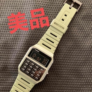 カシオ(CASIO)の美品　カシオ　カリキュレーター　CA-53W(腕時計(デジタル))