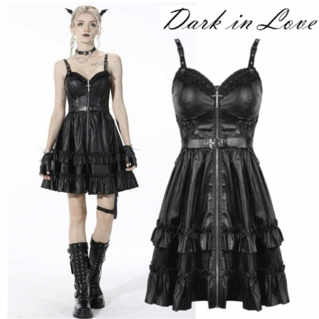 QOOZA Dark in Love レザー ワンピースの通販 by ( ˊ̱˂˃ˋ̱ )|ラクマ QOOZA Dark in Love レザー ワンピースの通販 by ( ˊ̱˂˃ˋ̱ )|ラクマ