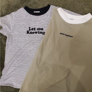 イング(INGNI)のINGNI Tシャツ カットソー 半袖 M 2枚セット(Tシャツ(半袖/袖なし))