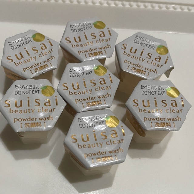 Suisai(スイサイ)のスイサイ　ゆず&紅茶の香り　７個 コスメ/美容のスキンケア/基礎化粧品(洗顔料)の商品写真