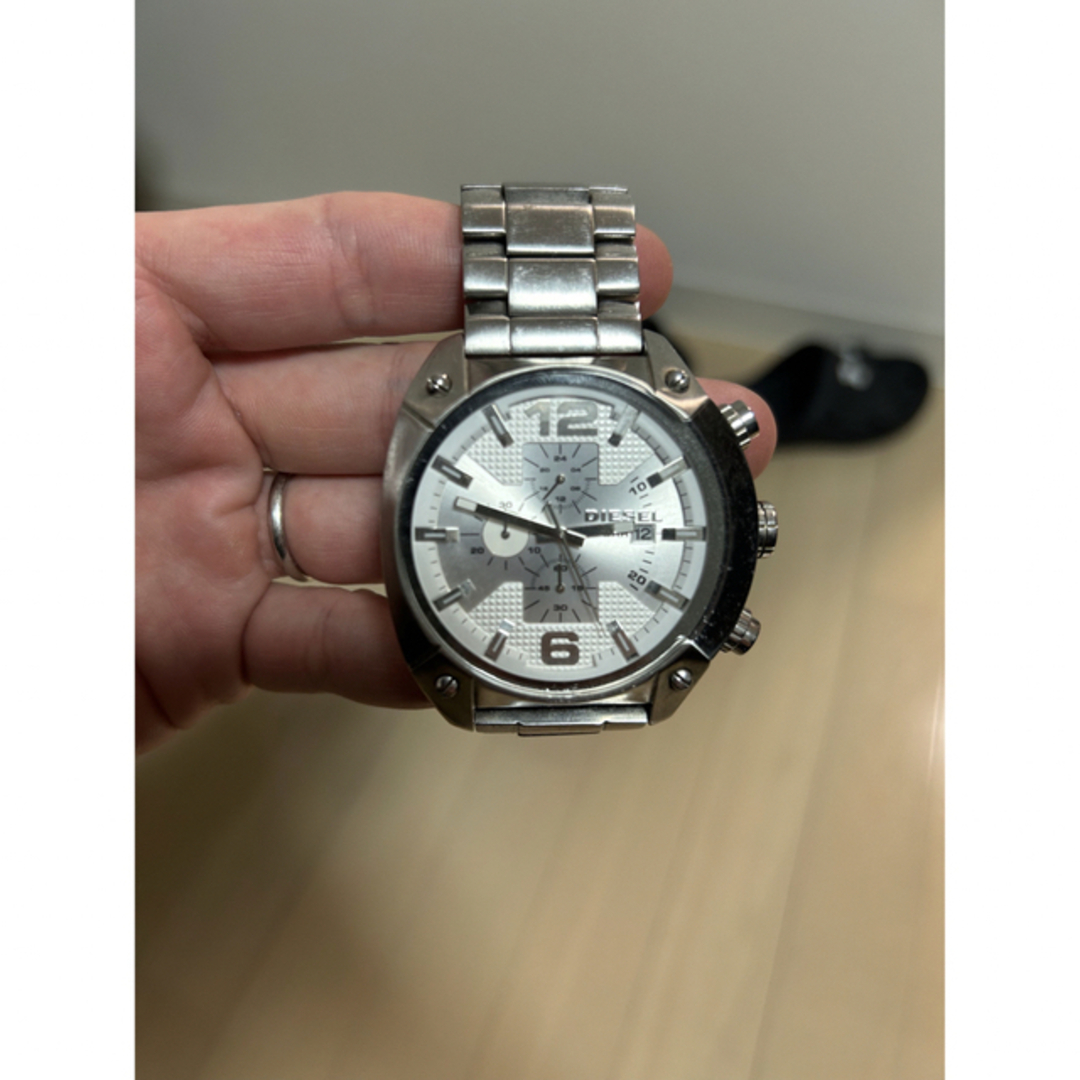 DIESEL - DIESEL 腕時計 シルバー！の通販 by shop｜ディーゼルならラクマ