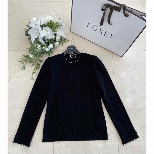 美品】FOXEY♡ LADY RIBBON♡トップス♡-