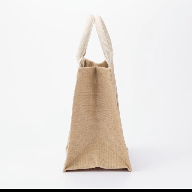 MUJI (無印良品)(ムジルシリョウヒン)の【新品未使用品】ジュートマイバッグ A6 無印良品 シンプル レディースのバッグ(エコバッグ)の商品写真