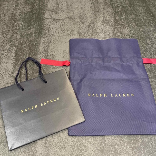 POLO RALPH LAUREN(ポロラルフローレン)のラルフローレン　ショップ袋　小サイズ エンタメ/ホビーのコレクション(ノベルティグッズ)の商品写真