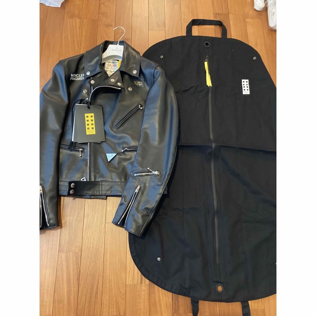 素晴らしい MONCLER Fragmentルイスレザーサイクロンモンクレール