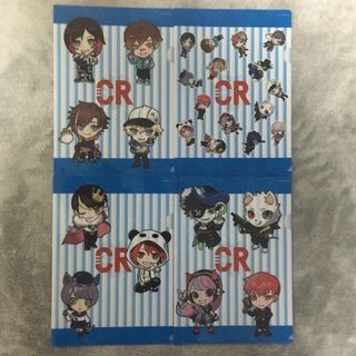 クレイジーラクーン　クリアファイル非売品　クレージマンチョコシール(キャラクターグッズ)