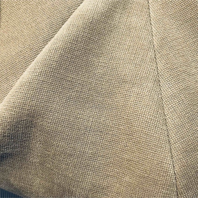 ハンドメイド　ビッグキャスケット　キャメル　コットン　微起毛　サイズオーダー メンズの帽子(キャスケット)の商品写真