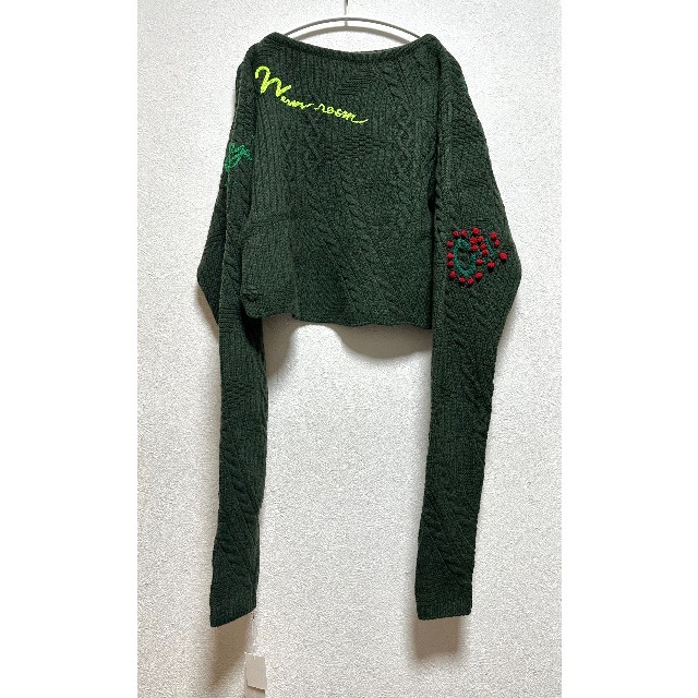 mame kurogouchi 2022FW Cable Knit ゆめニット９６８００円