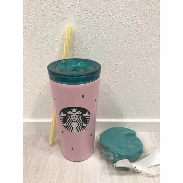 スタバ ステンレスタンブラースイカ 355ml - キッチン/食器 スタバ ステンレスタンブラースイカ 355ml - キッチン/食器