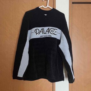 パレス(PALACE)のPALACE パレス　ニット　トレーナー　黒　(ニット/セーター)