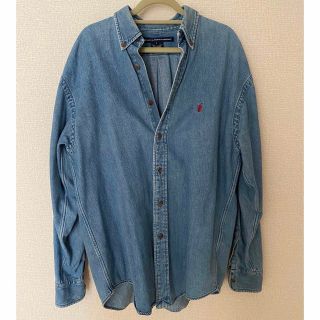 ラルフローレン(Ralph Lauren)の古着　Ralph Lauren デニムシャツ(シャツ/ブラウス(長袖/七分))