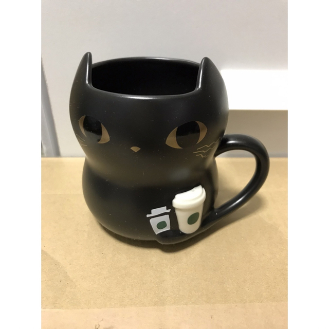 新品 未使用 ハロウィン2019 マグコーヒーキャット355ml