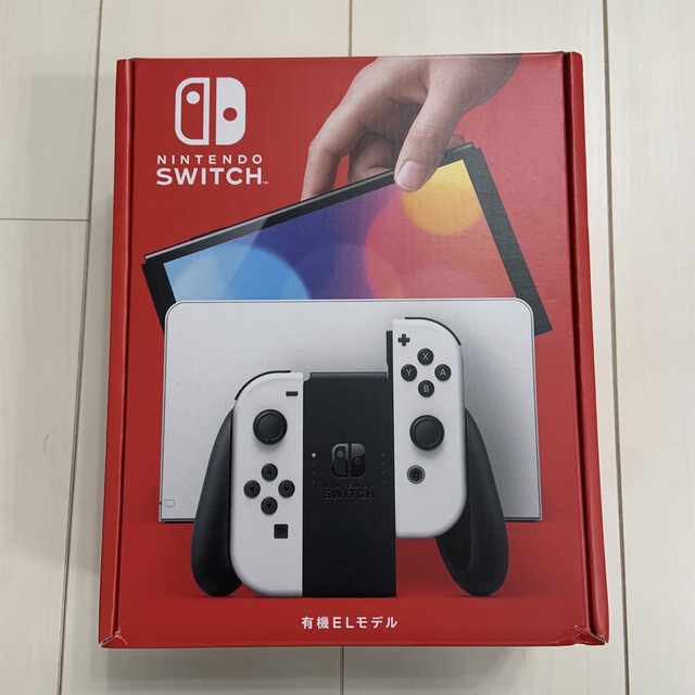 良好品】 新品 Switch 本体 有機EL JC ネオン 有機ELモデル