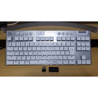 ロジクール(Logicool)のLogicool G913-TKL ホワイト(チャタリング発生)(PC周辺機器)