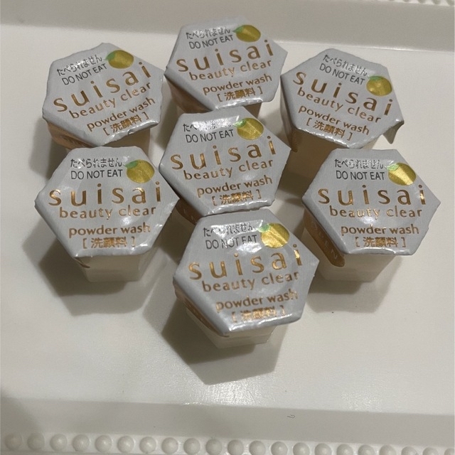 Suisai(スイサイ)のスイサイ　ゆず＆紅茶の香り　７個 コスメ/美容のスキンケア/基礎化粧品(洗顔料)の商品写真