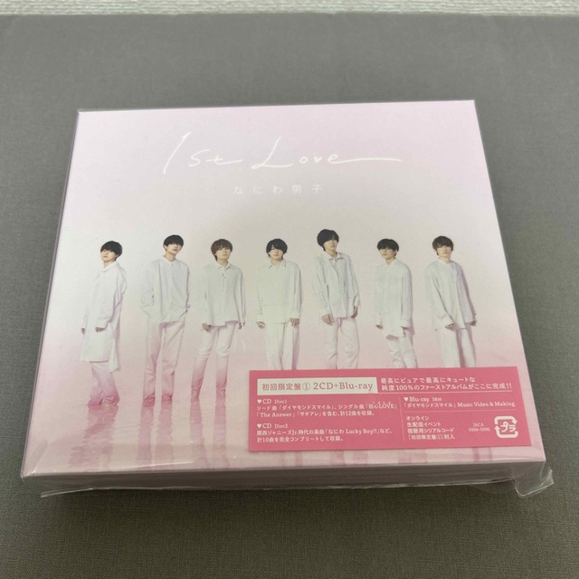 保証書付】 なにわ男子 1st Love 初回限定盤1 通常版 BluRay 