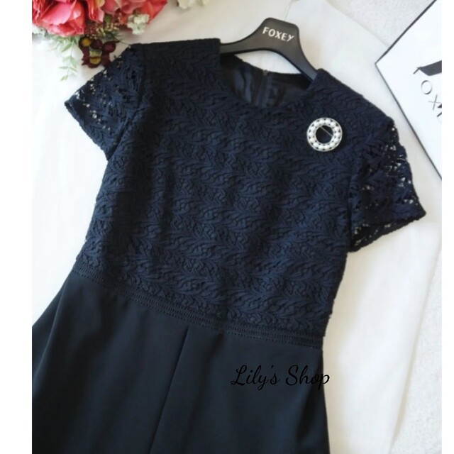 美品♡ルネ♡レースワンピース - nadiana.com.br