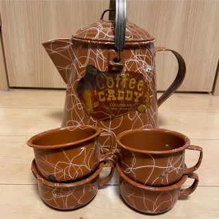 Coffee Caddy ビンテージ ケトル ホーロー(食器)