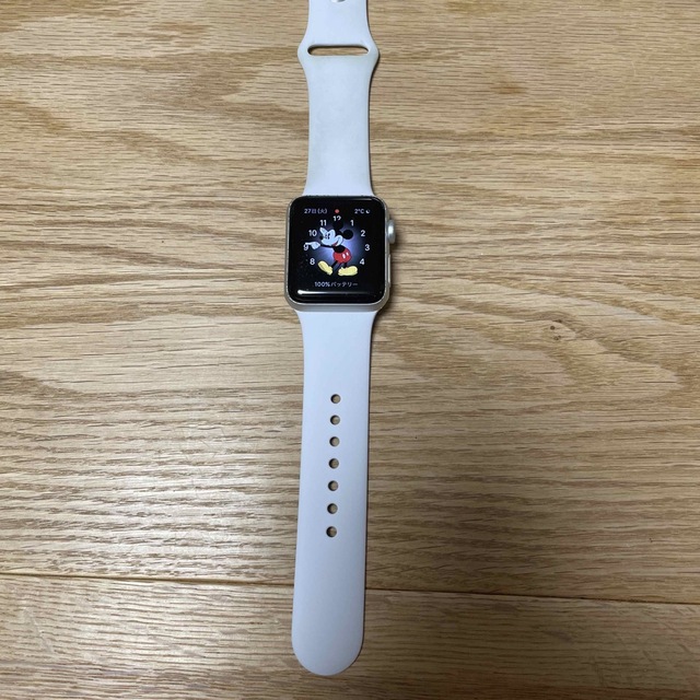 Apple Watch - AppleWatch3 GPS38㎜ カバー バンドのおまけ付きの通販