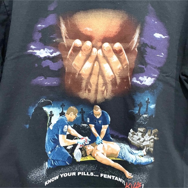 Tシャツ/カットソー(半袖/袖なし)Nothing personal Say no fentanyl Tee
