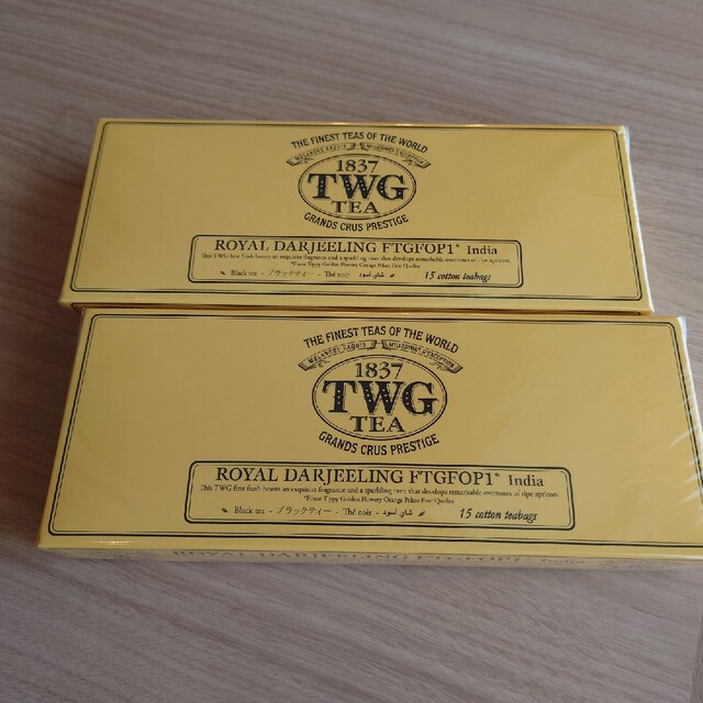 TWG ロイヤルダージリン２個セット 食品/飲料/酒の飲料(茶)の商品写真