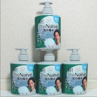 ナイーブ(naive（Kracie Home Products）)のクラシエ　The Naive　ナイーブ　ボディソープ　液体　ボディケア　４点(ボディソープ/石鹸)