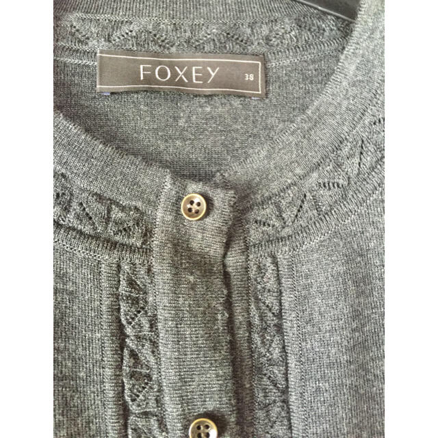 超特価激安 FOXEY BOUTIQUEベロアトリミングジャケット 得価爆買い