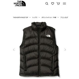 ザノースフェイス(THE NORTH FACE)のタイムセール　未開封ノースフェイスアコンカグアベスト(ダウンベスト)