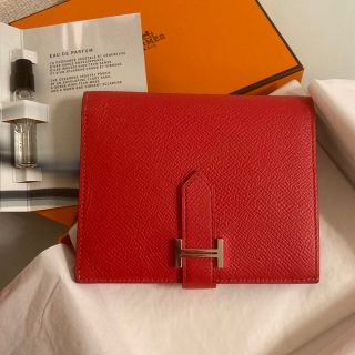 国産HOT HERMES 赤 レッド ゴールド金具 □G刻印 9f6Ew-m41462091643