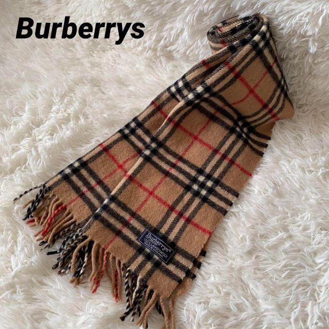 BURBERRY(バーバリー)のバーバリー　マフラー　ノバチェック　ウール100％ レディースのファッション小物(マフラー/ショール)の商品写真