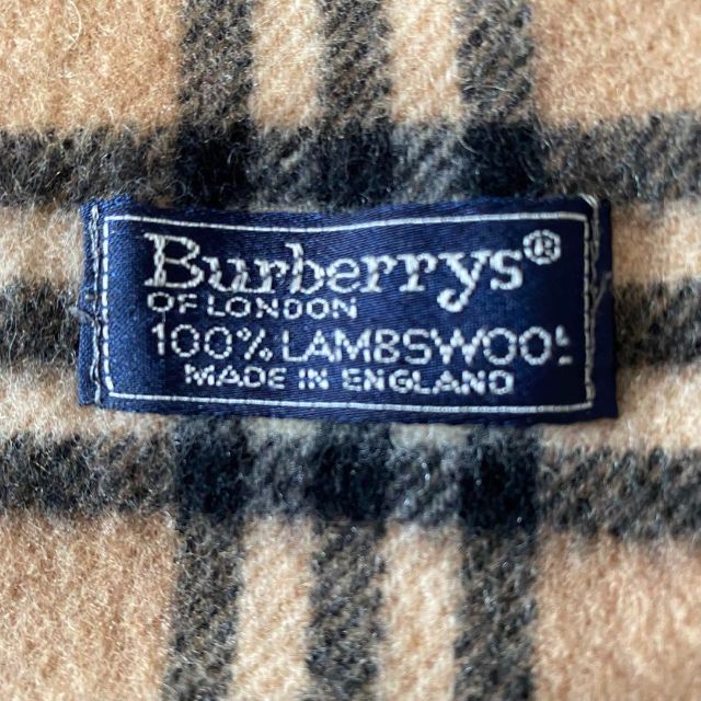 BURBERRY(バーバリー)のバーバリー　マフラー　ノバチェック　ウール100％ レディースのファッション小物(マフラー/ショール)の商品写真