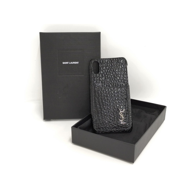 Saint Laurent(サンローラン)のSAINT LAURENT PARIS スマホケース アイフォンケース スマホ/家電/カメラのスマホアクセサリー(ストラップ/イヤホンジャック)の商品写真