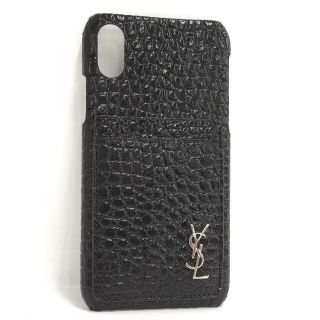 サンローラン(Saint Laurent)のSAINT LAURENT PARIS スマホケース アイフォンケース(ストラップ/イヤホンジャック)