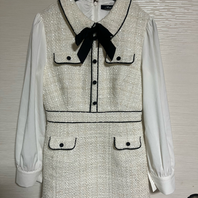 人気の中古品 M me eme ツイードワンピース | motilityoral.com.br