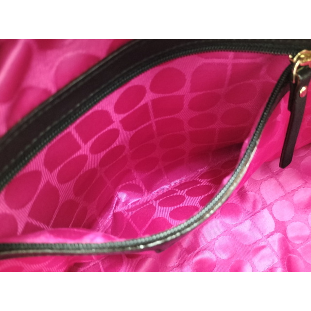 kate spade new york(ケイトスペードニューヨーク)のkate spade ミニボストンバッグ レザー ブラック レディースのバッグ(ボストンバッグ)の商品写真