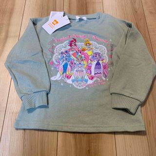 バンダイ(BANDAI)の【新品】プリキュア　トレーナー　110(Tシャツ/カットソー)