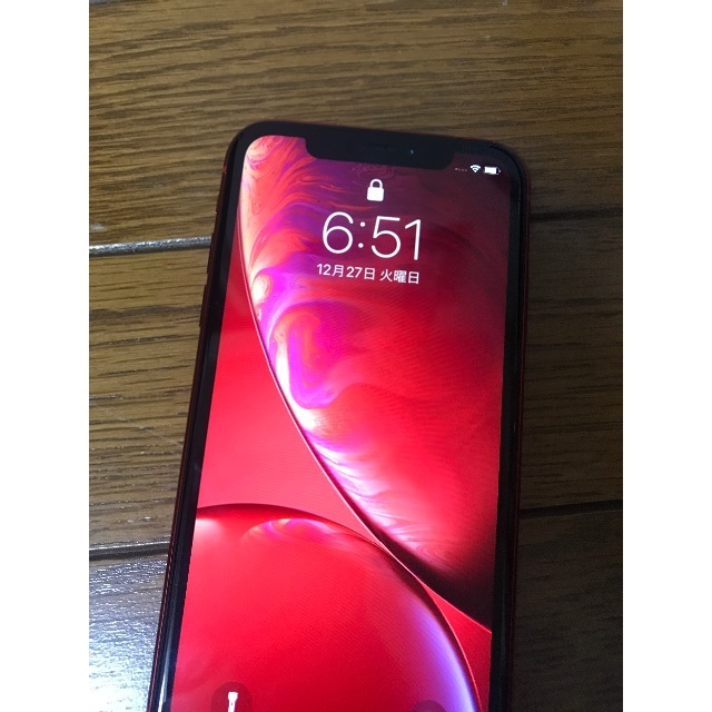 iPhone XR レッド　明日まで限定値下げ