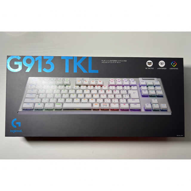 ロジクール G913 TKL テンキーレス ワイヤレス 日本語配列 タクタイル
