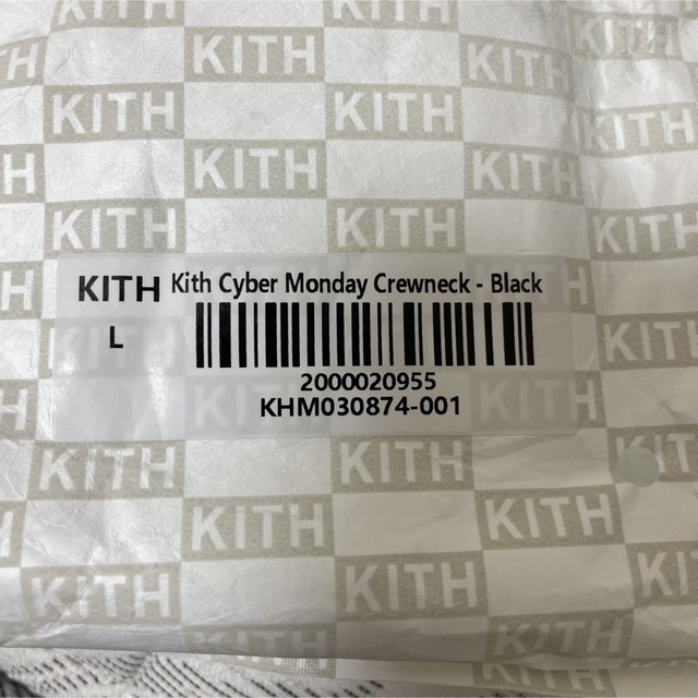 【新品・未使用】KITH Cyber Monday Crewneck Black