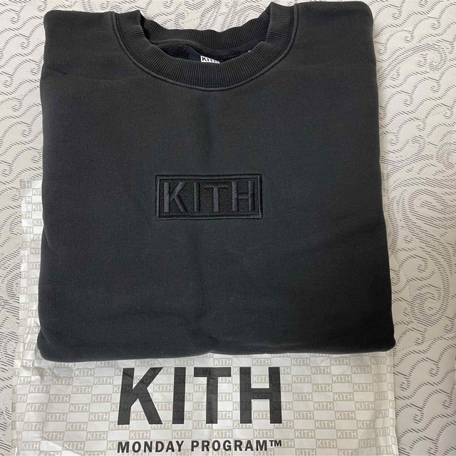 KITH CYBER MONDAY CREWNECK - Blackサイバーマンデー