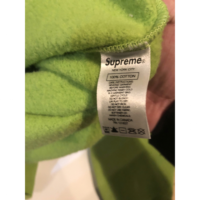 supreme reflective hooded sweatshirt S