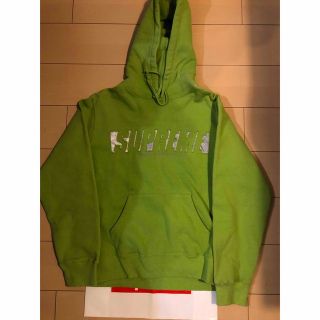 シュプリーム(Supreme)のsupreme reflective hooded sweatshirt S(パーカー)